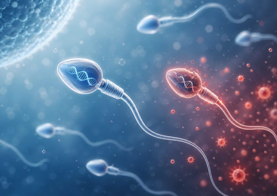 Κατακερματισμός DNA σπέρματος και οξειδωτικό στρες σε εικονογράφηση σπερματοζωαρίων