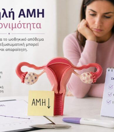 Χαμηλή AMH, ωοθηκικό απόθεμα και εξωσωματική γονιμοποίηση